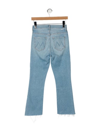 Mother Mid-Rise Straight Leg Jeans