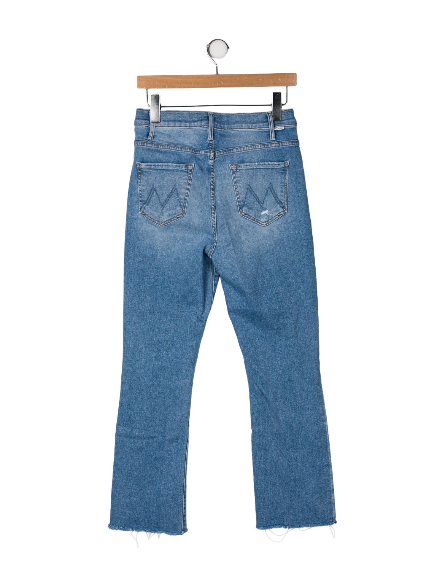 Mother High-Rise Straight Leg Jeans