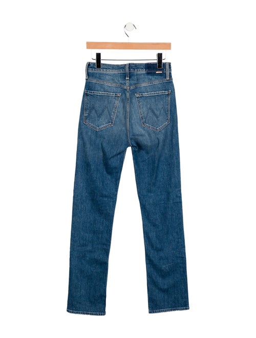 Mother High-Rise Straight Leg Jeans