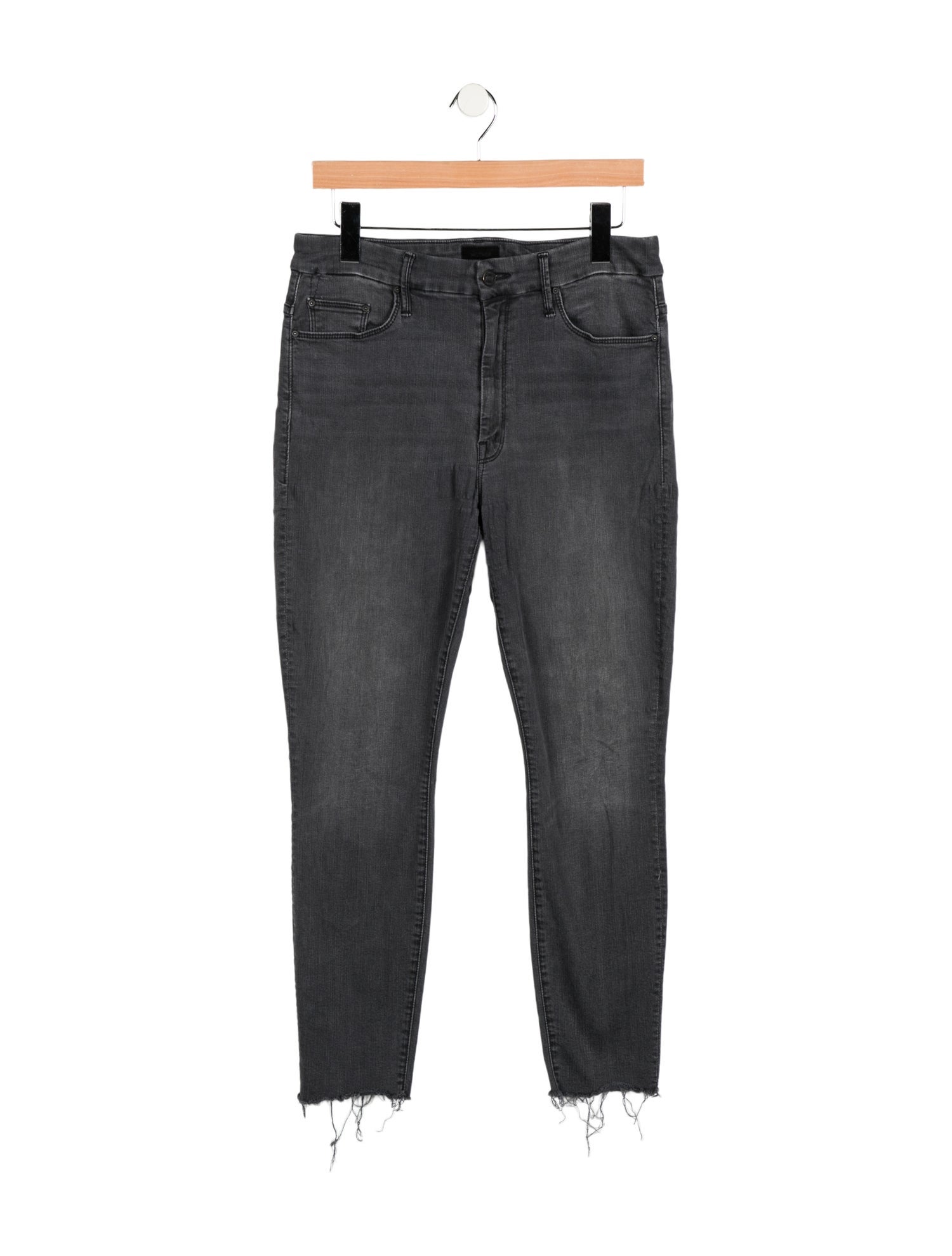 Mother Mid-Rise Skinny Leg Jeans