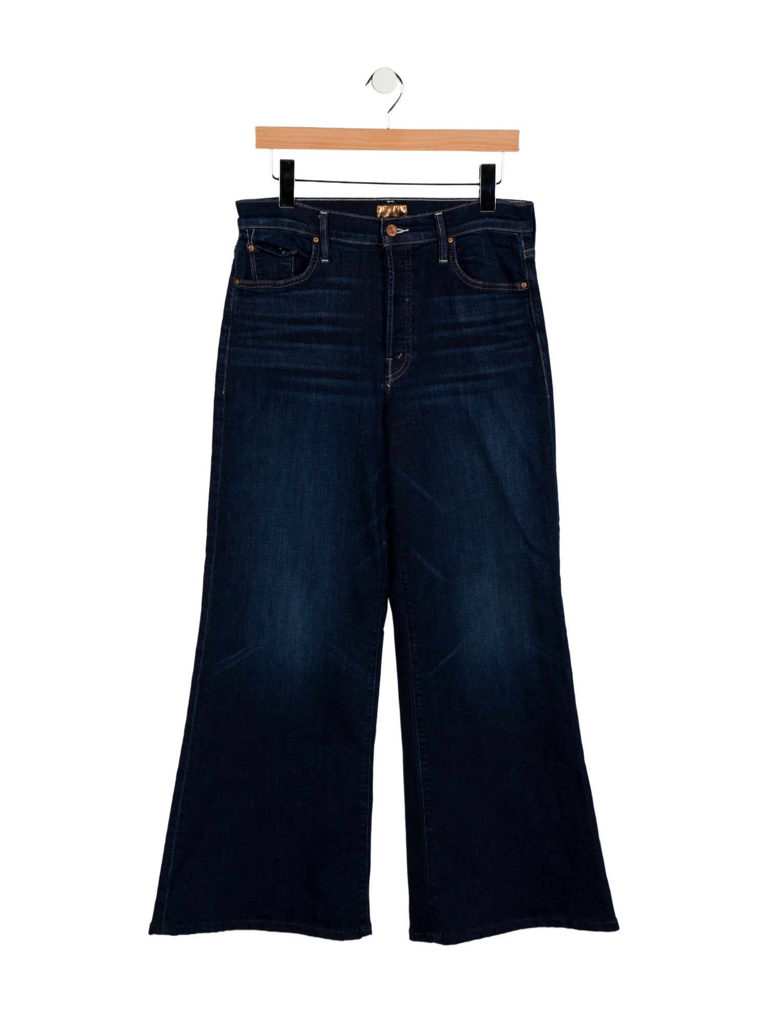 Mother High-Rise Wide Leg Jeans
