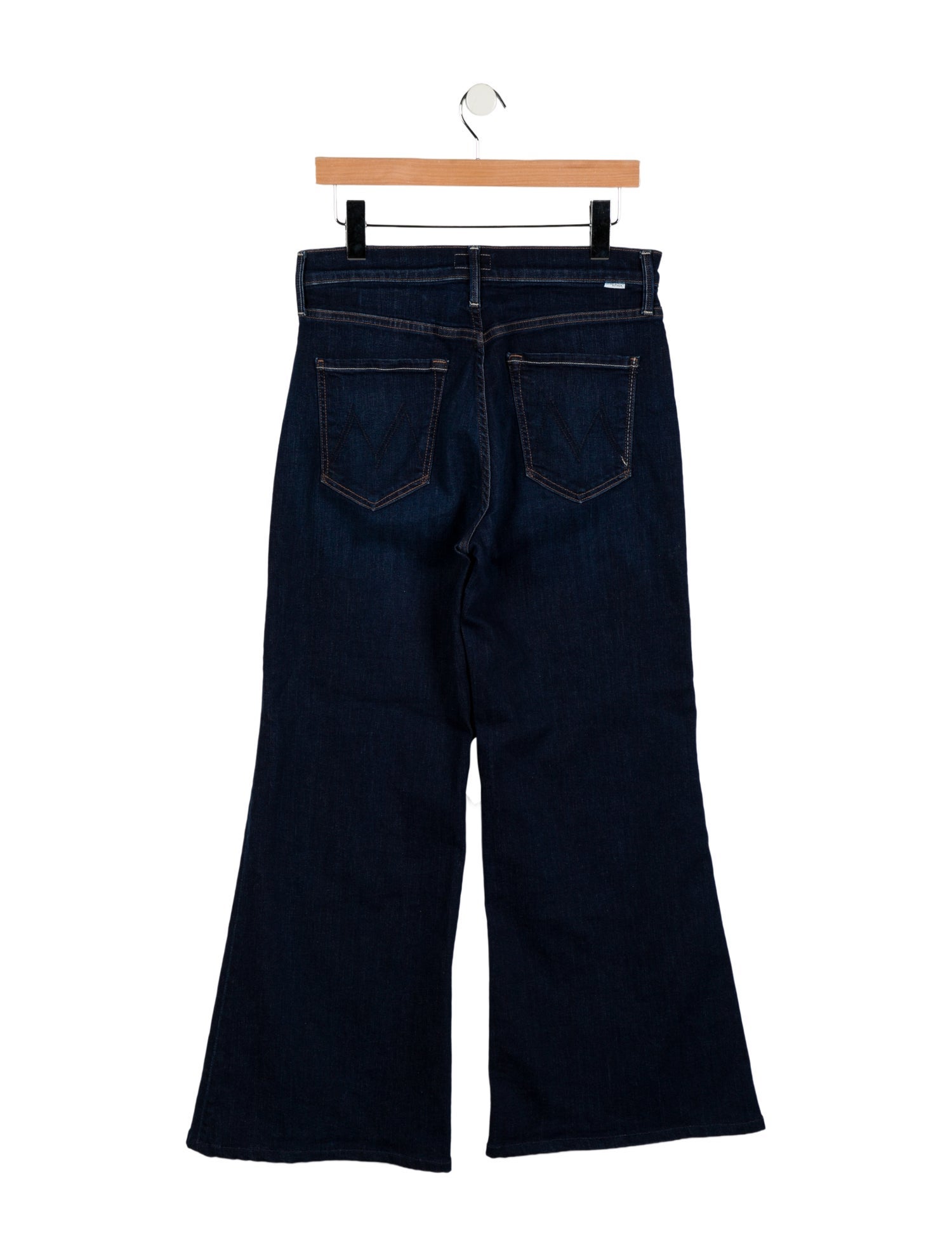 Mother High-Rise Wide Leg Jeans