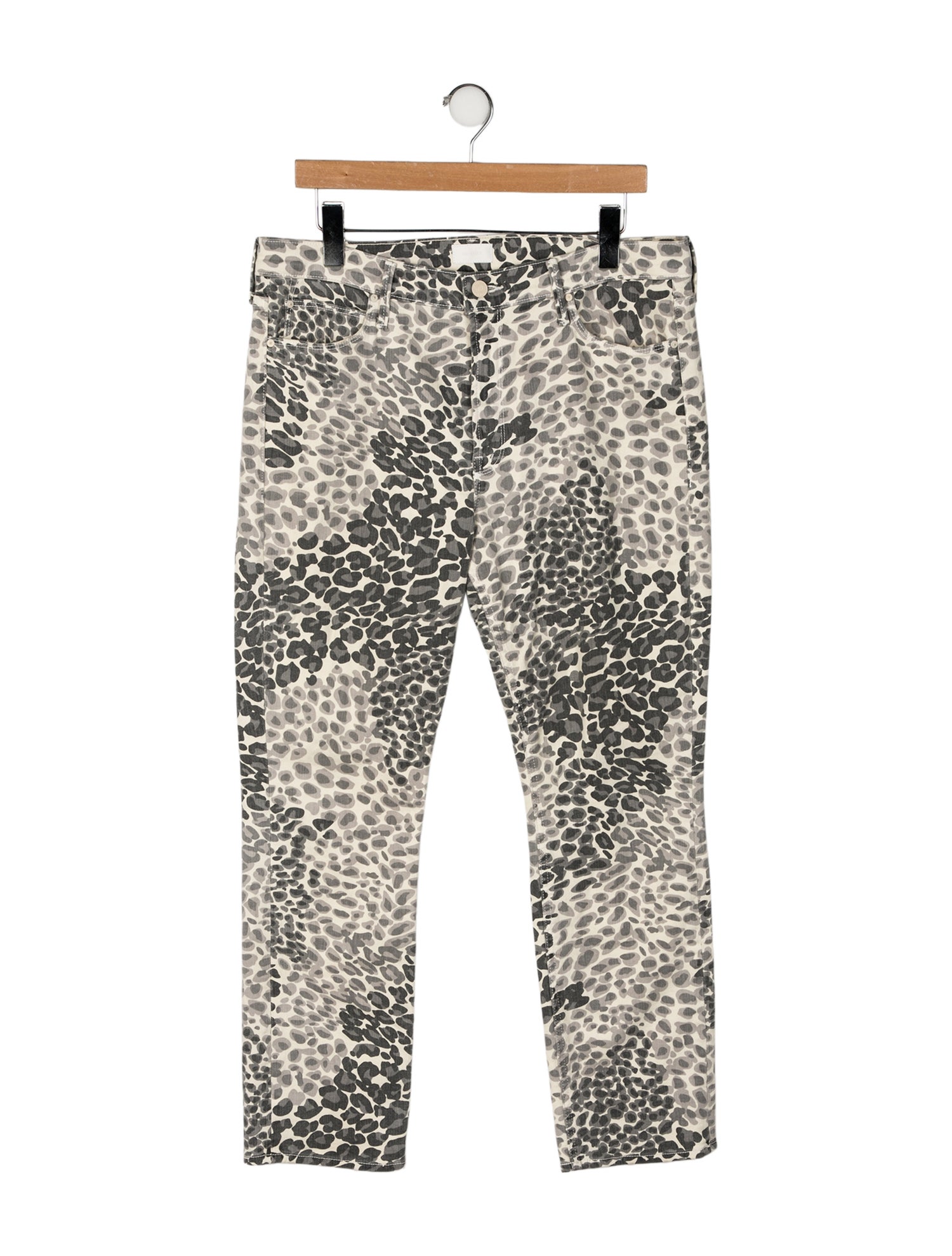 Mother High-Rise Straight Leg Jeans