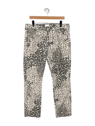 Mother High-Rise Straight Leg Jeans