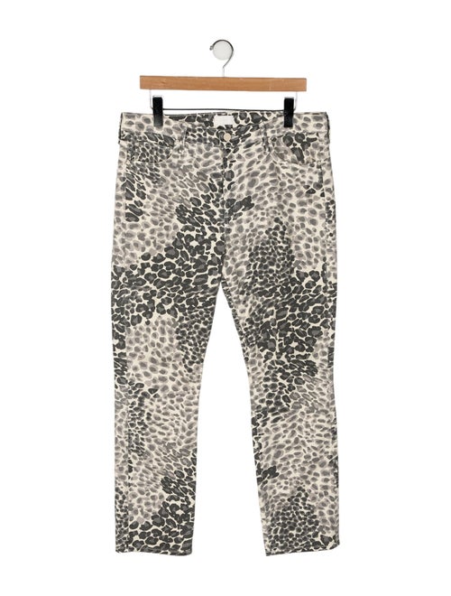 Mother High-Rise Straight Leg Jeans