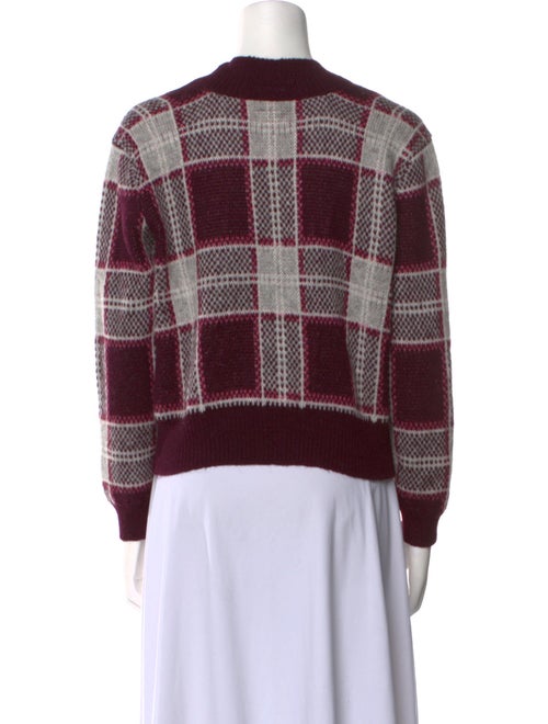 Mother Baby Alpaca Printed Sweater