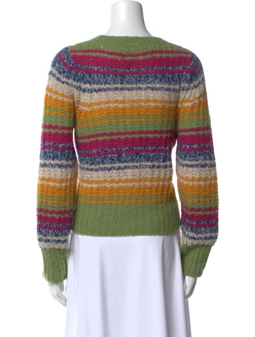 Mother Alpaca Striped Sweater