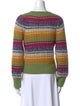Mother Alpaca Striped Sweater