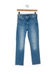 Mother Mid-Rise Straight Leg Jeans