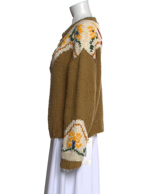 Mother Printed Crew Neck Sweater