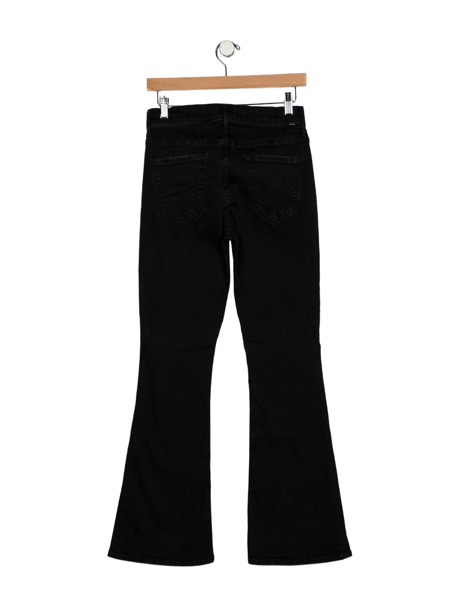 Mother Mid-Rise Wide Leg Jeans