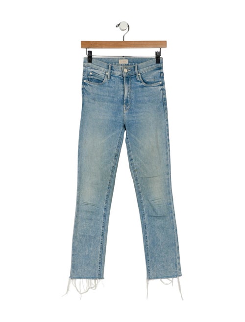 Mother Mid-Rise Skinny Leg Jeans