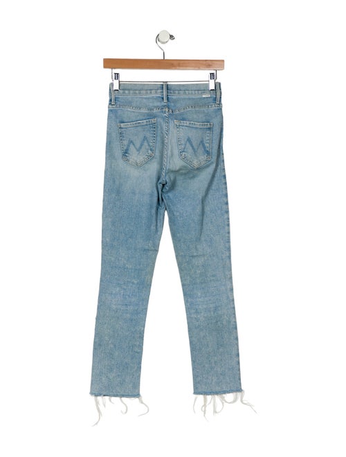 Mother Mid-Rise Skinny Leg Jeans