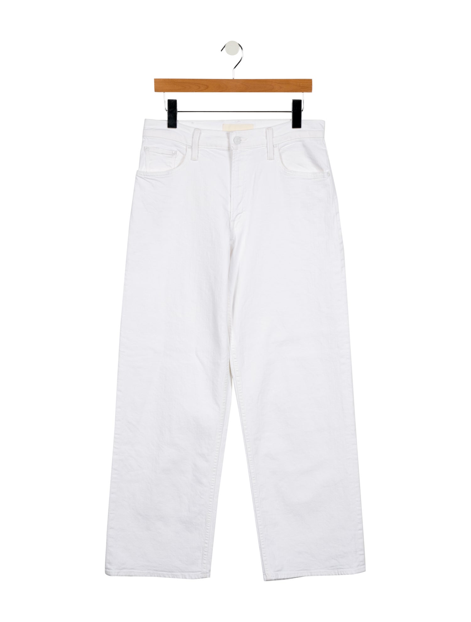 Mother High-Rise Wide Leg Jeans