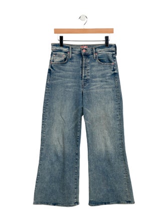 Mother High-Rise Wide Leg Jeans
