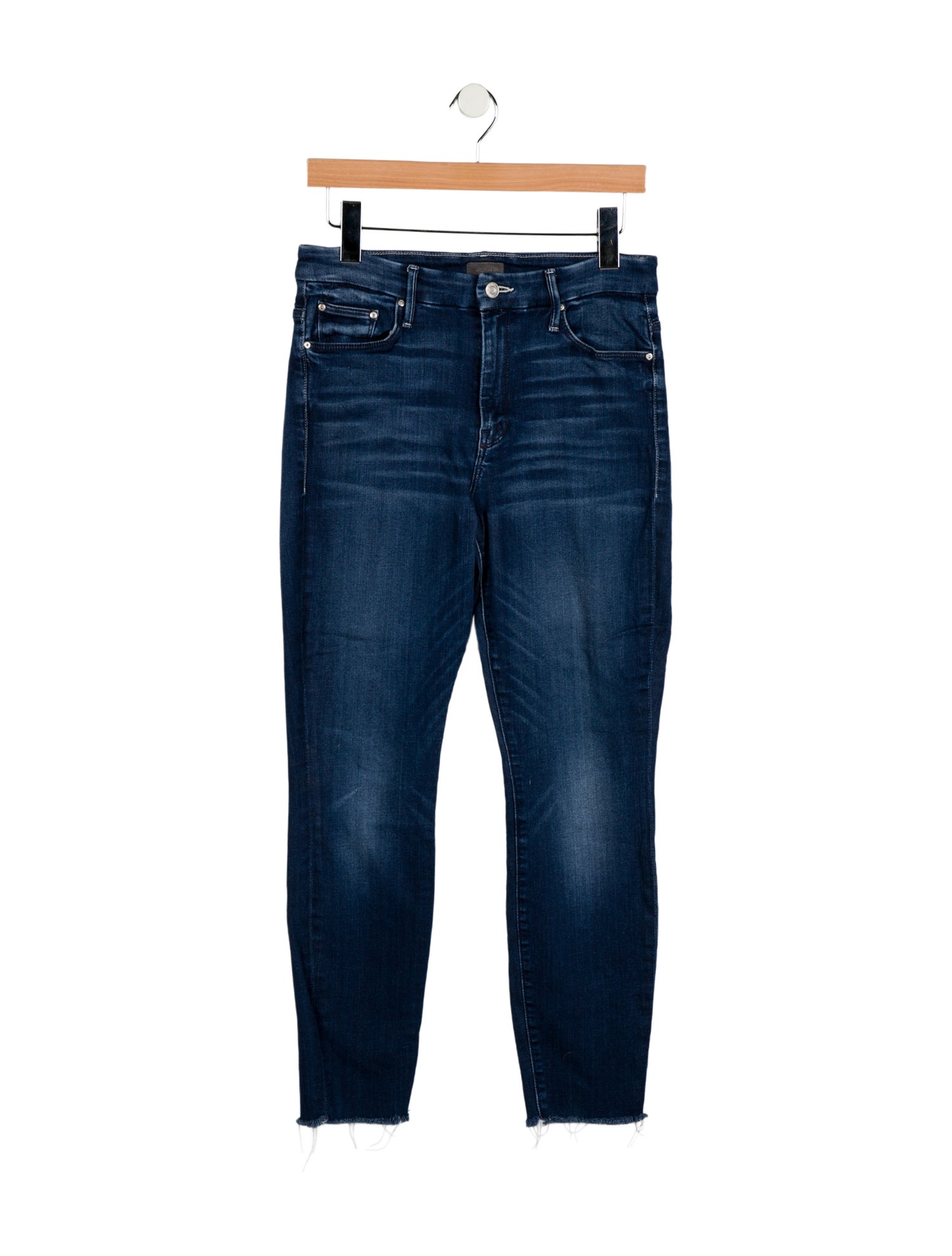 Mother Mid-Rise Skinny Leg Jeans