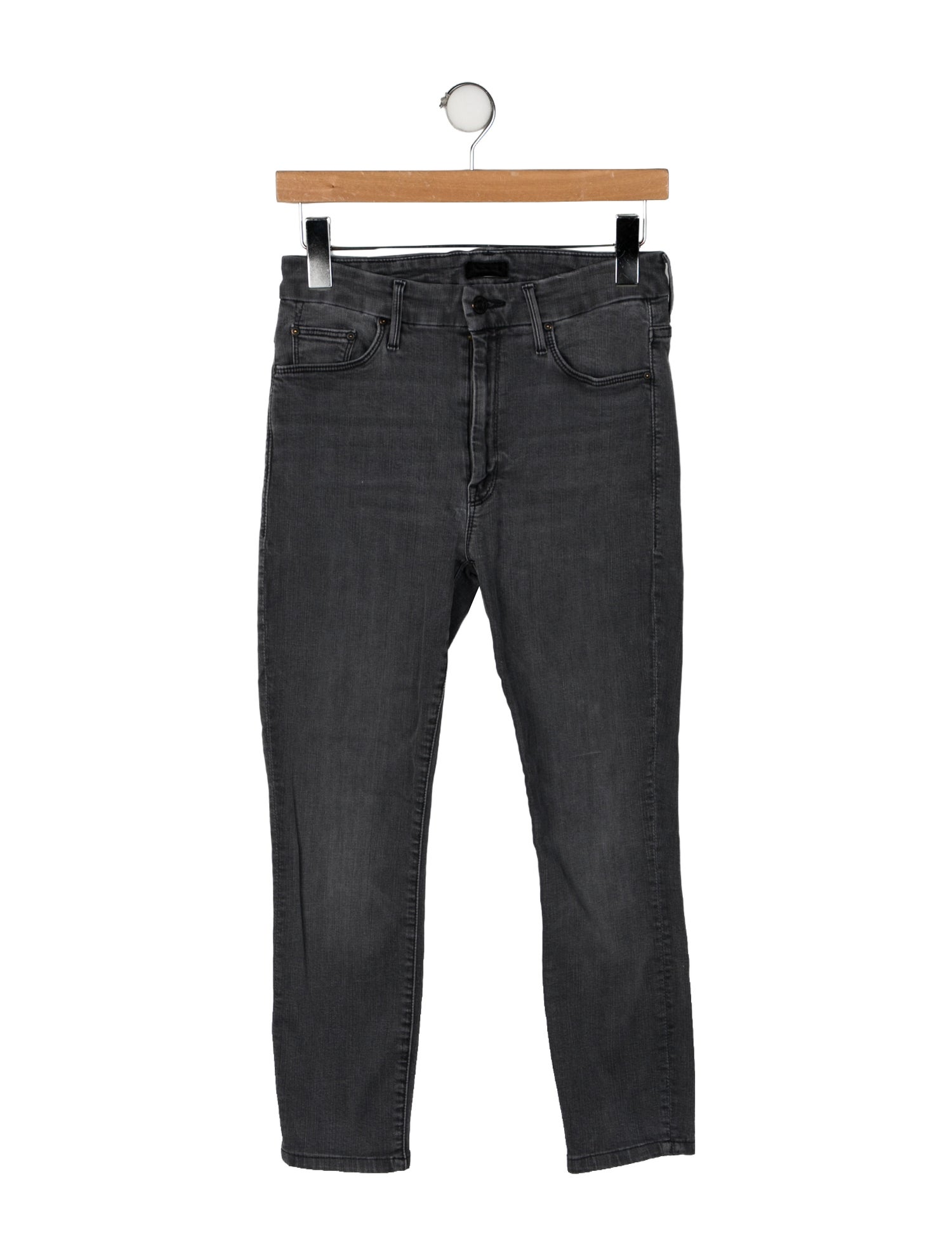Mother High-Rise Skinny Leg Jeans