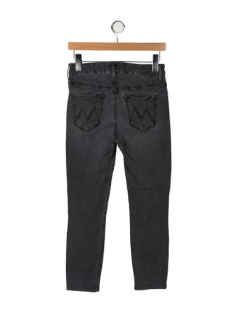 Mother High-Rise Skinny Leg Jeans