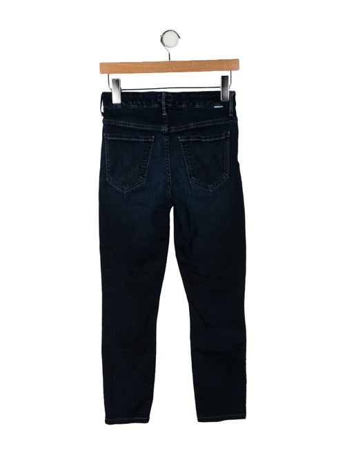 Mother Mid-Rise Skinny Leg Jeans