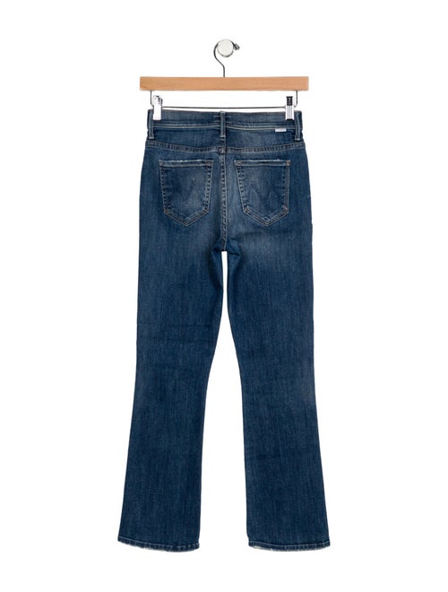 Mother Mid-Rise Straight Leg Jeans