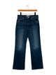 Mother Mid-Rise Wide Leg Jeans
