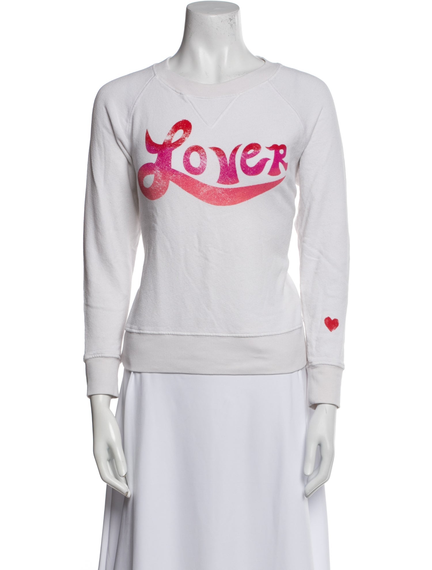 Mother Graphic Print Crew Neck Sweatshirt