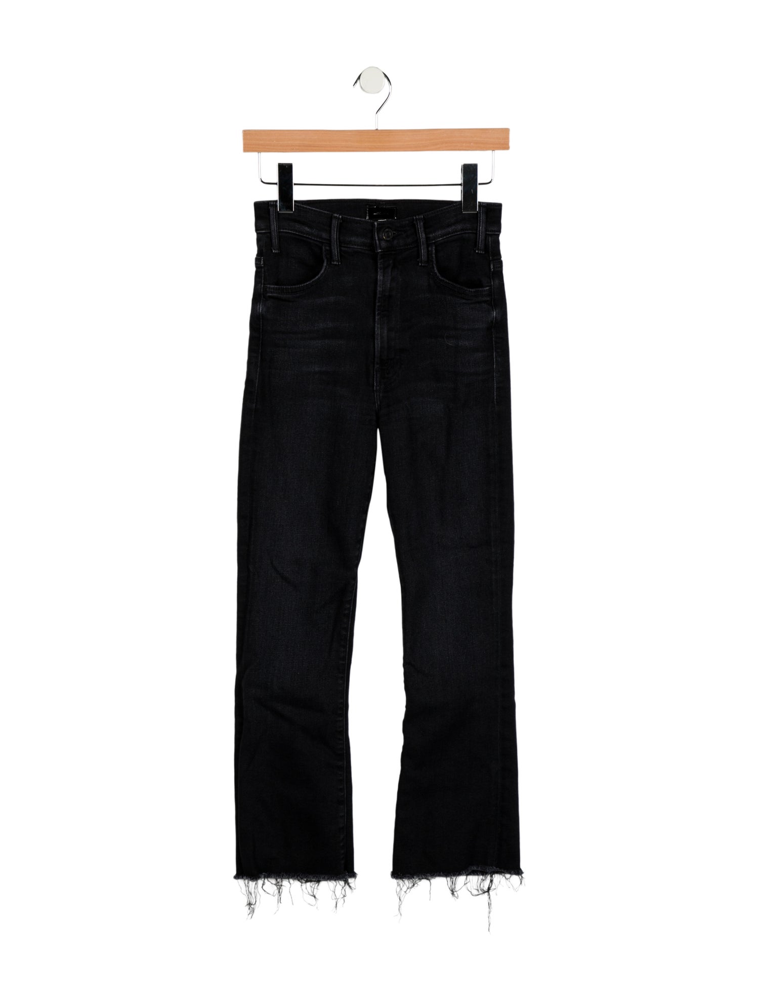 Mother Mid-Rise Straight Leg Jeans