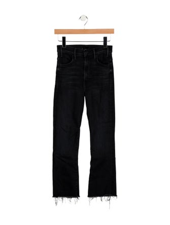 Mother Mid-Rise Straight Leg Jeans