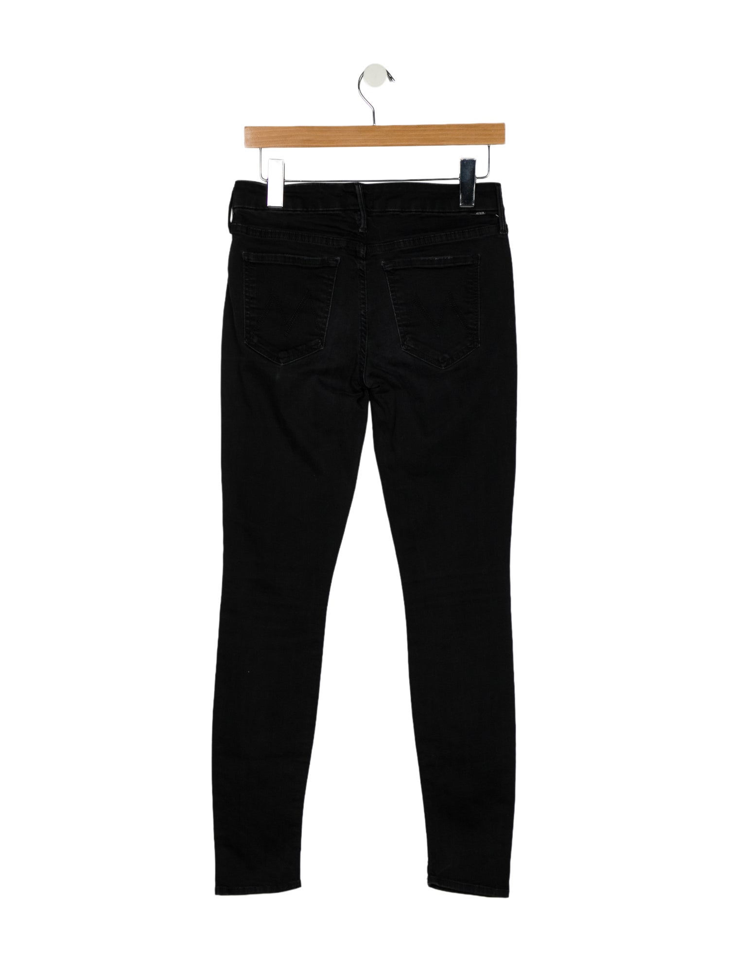 Mother Mid-Rise Skinny Leg Jeans