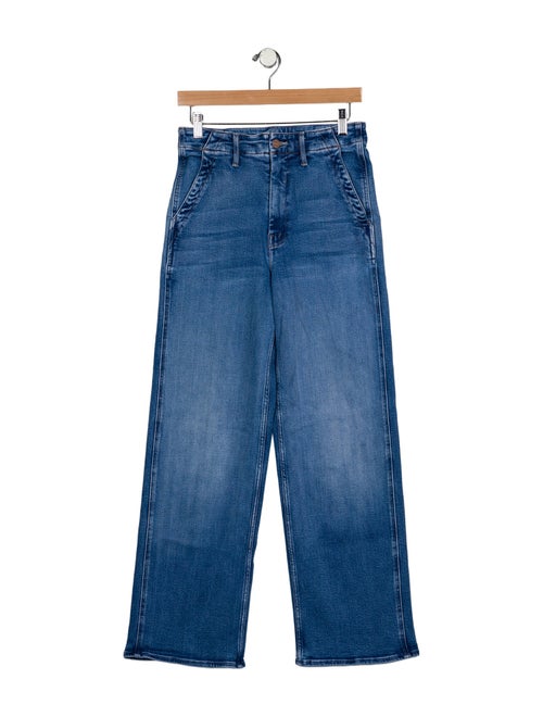 Mother High-Rise Wide Leg Jeans