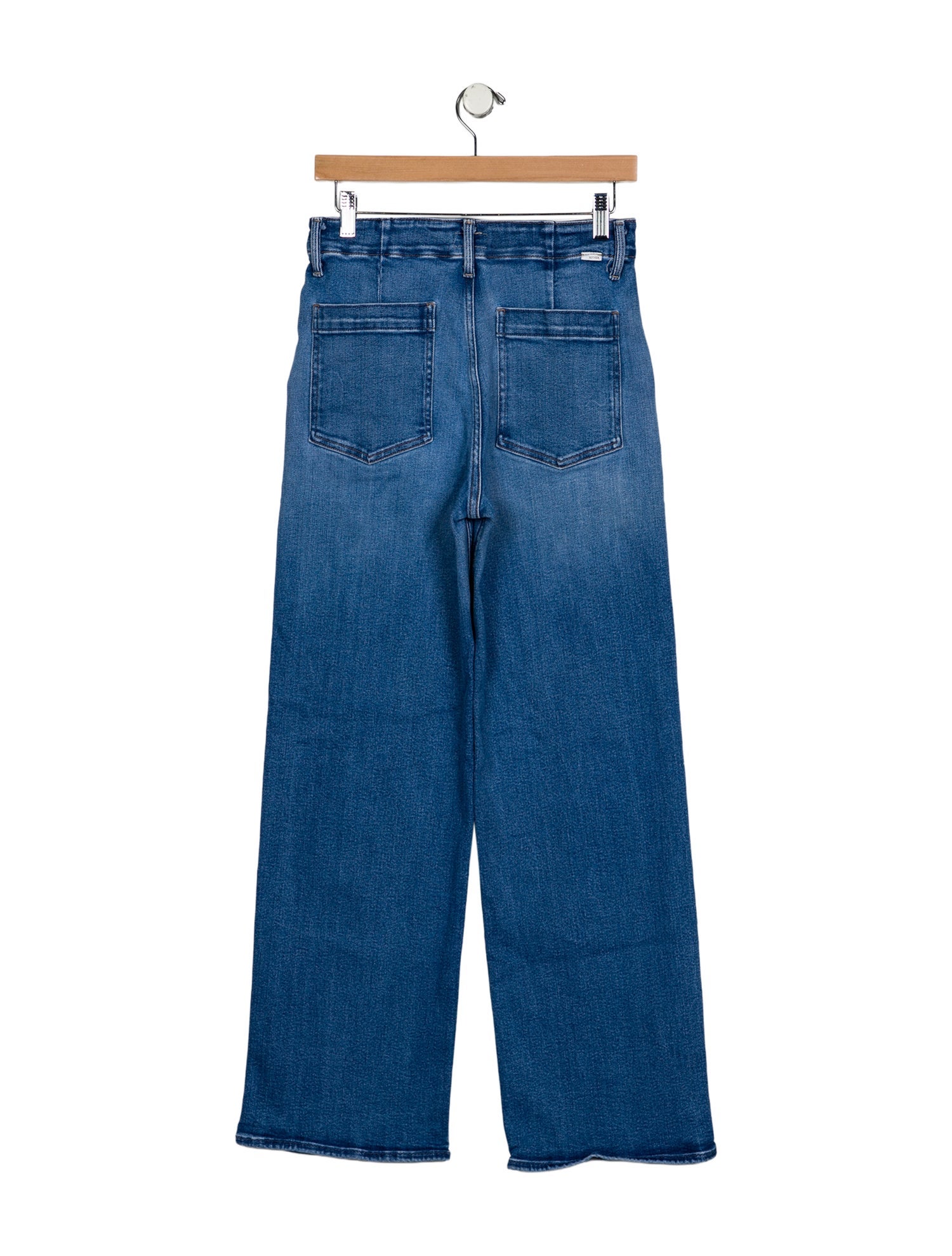 Mother High-Rise Wide Leg Jeans