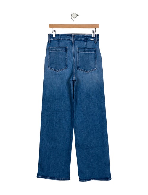 Mother High-Rise Wide Leg Jeans