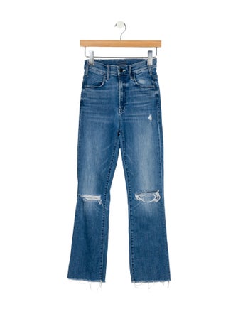 Mother High-Rise Straight Leg Jeans