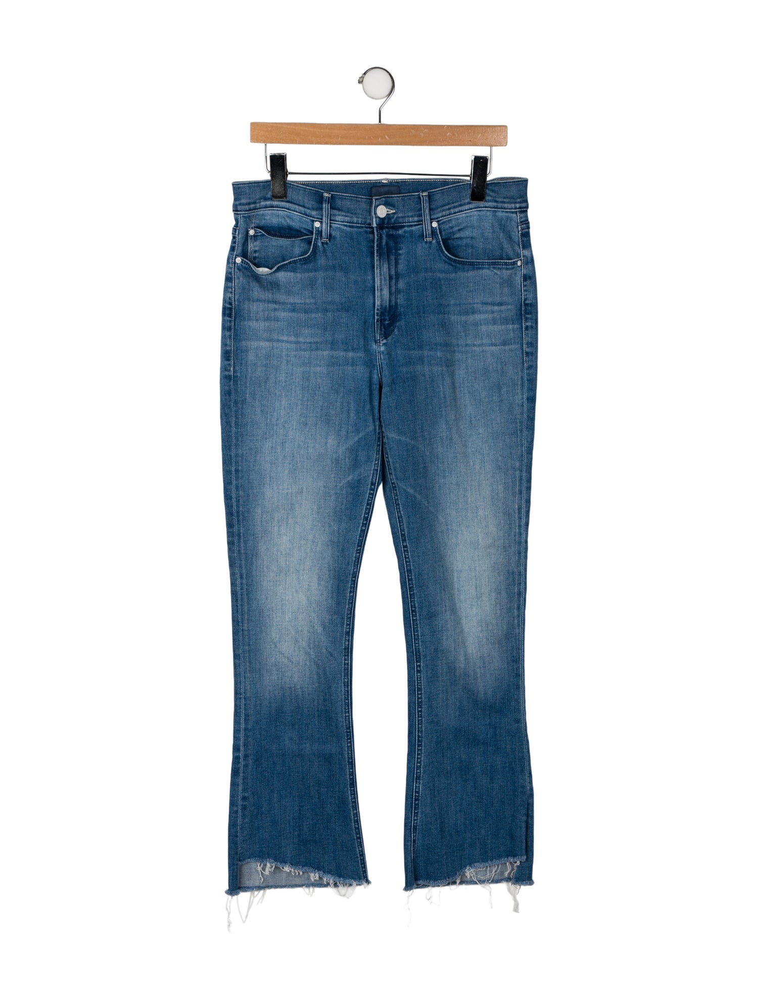 Mother High-Rise Wide Leg Jeans