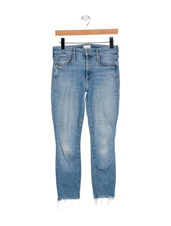 Mother Mid-Rise Skinny Leg Jeans
