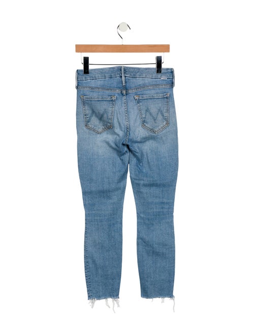 Mother Mid-Rise Skinny Leg Jeans