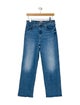 Mother High-Rise Straight Leg Jeans