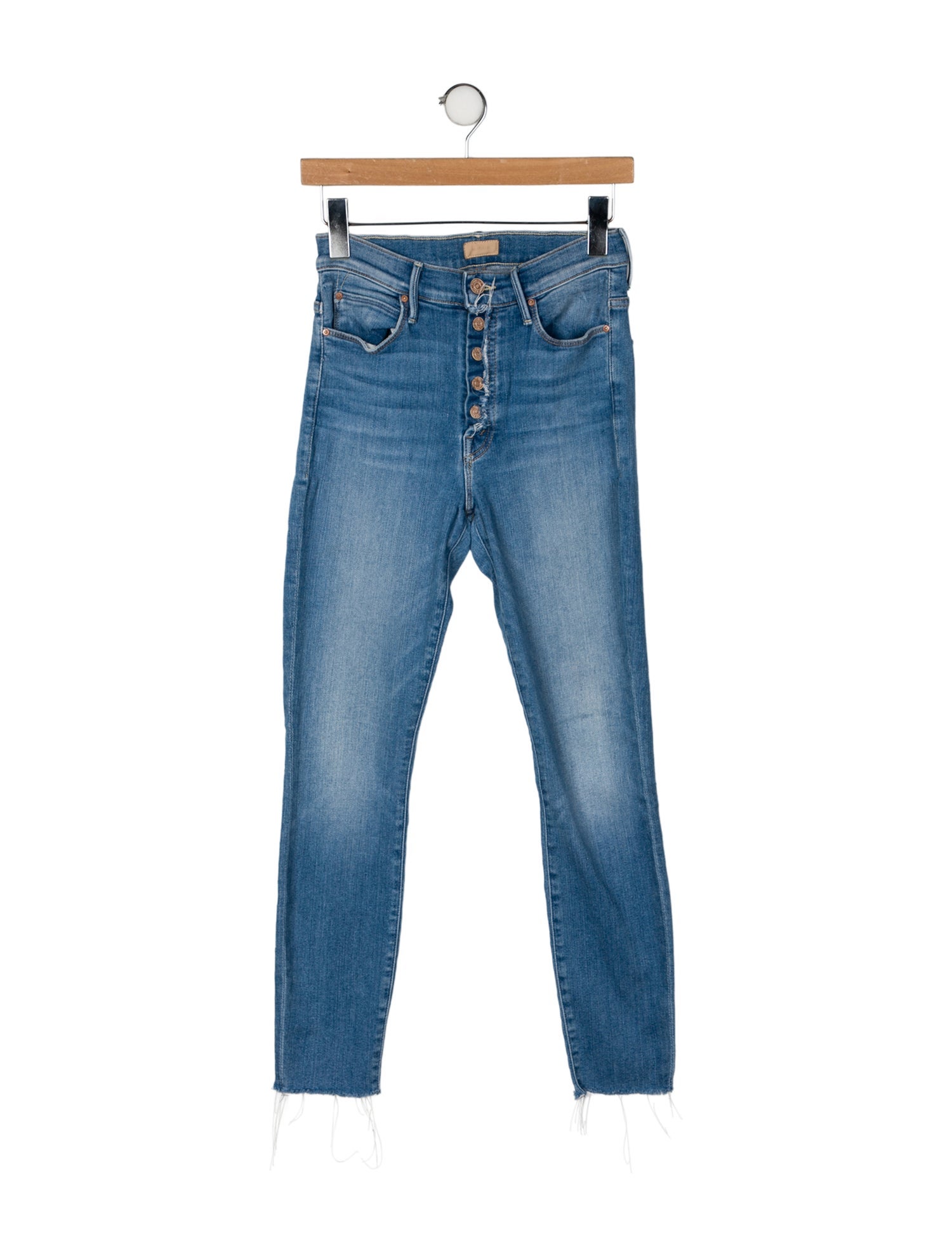 Mother High-Rise Skinny Leg Jeans