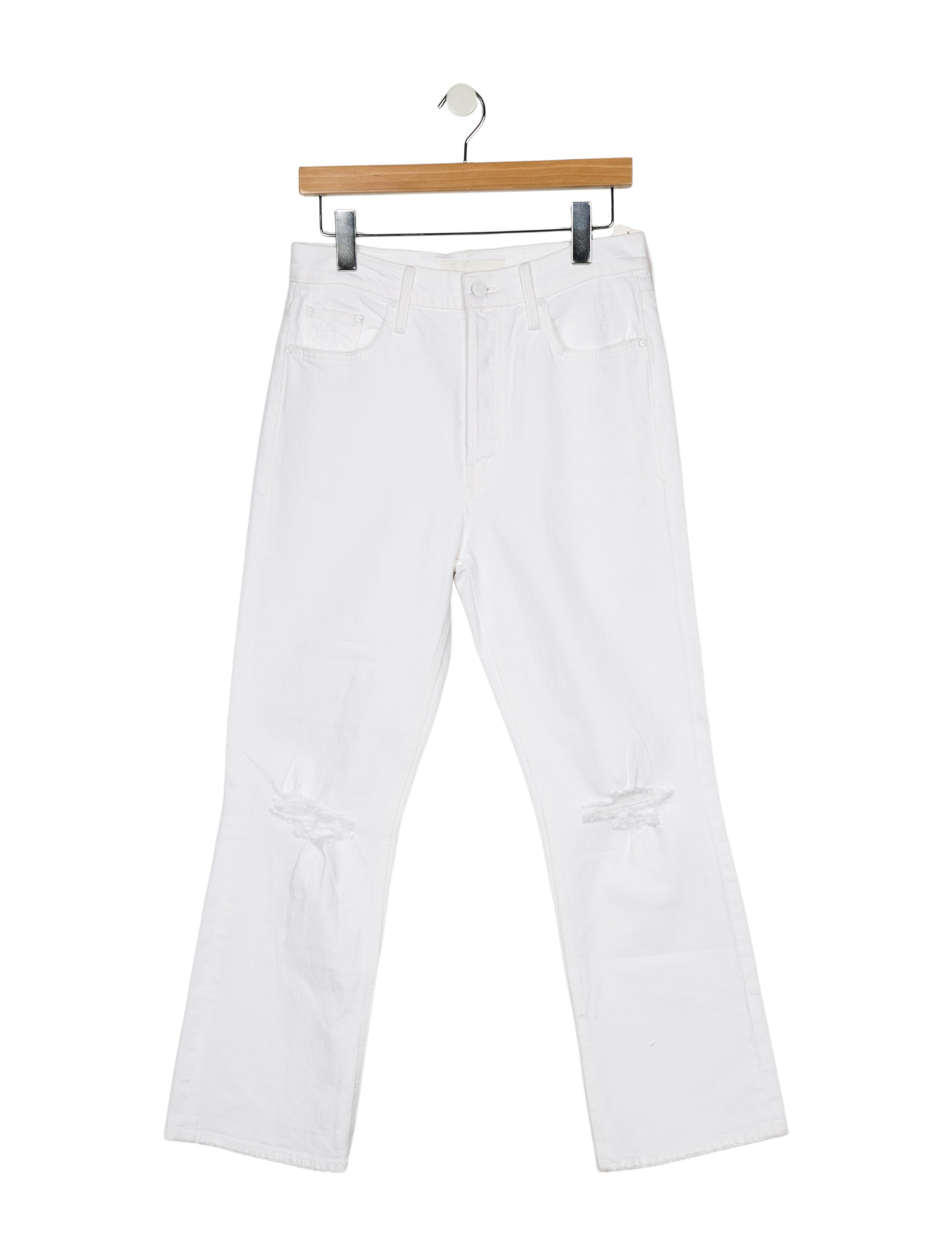 Mother High-Rise Wide Leg Jeans