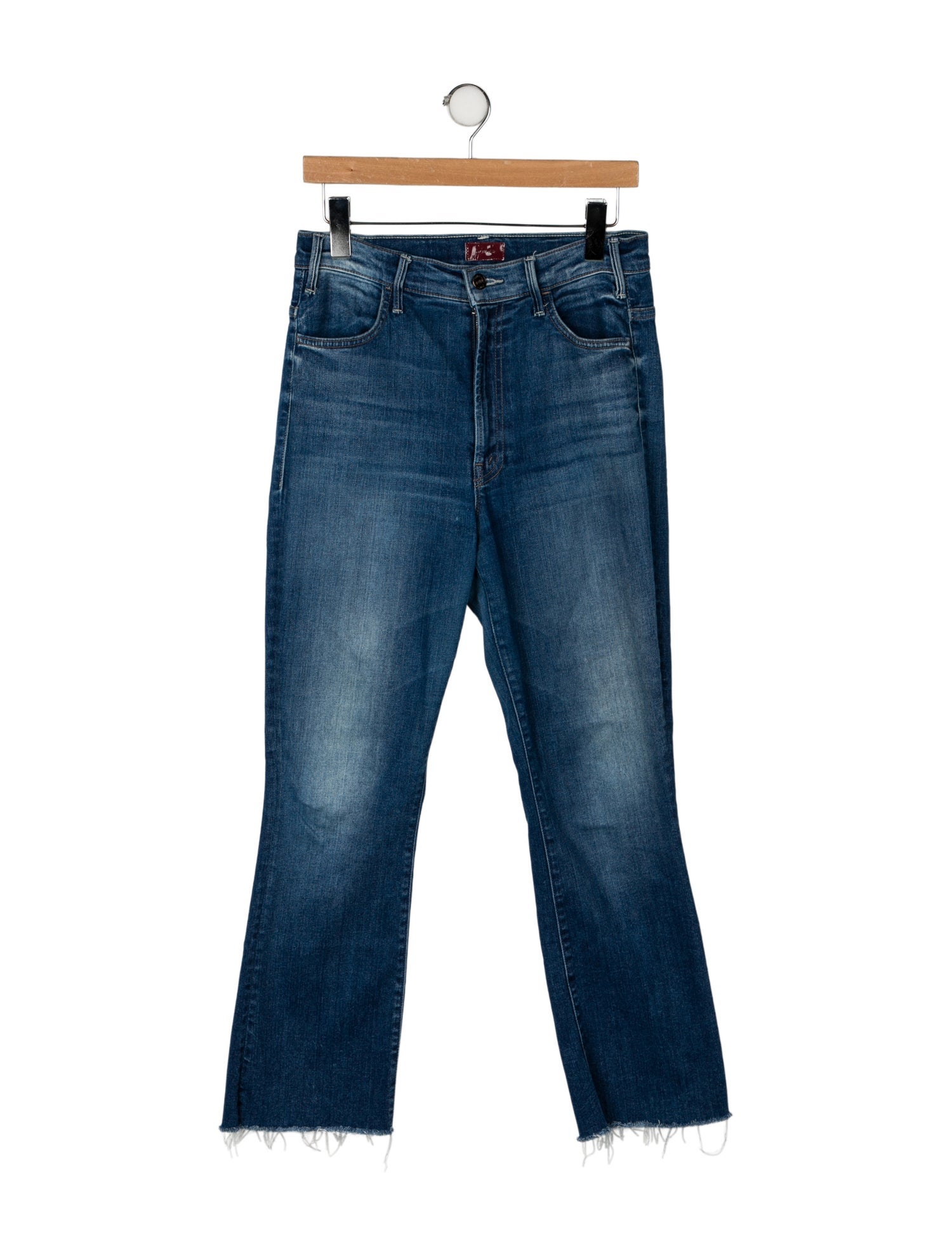 Mother High-Rise Straight Leg Jeans