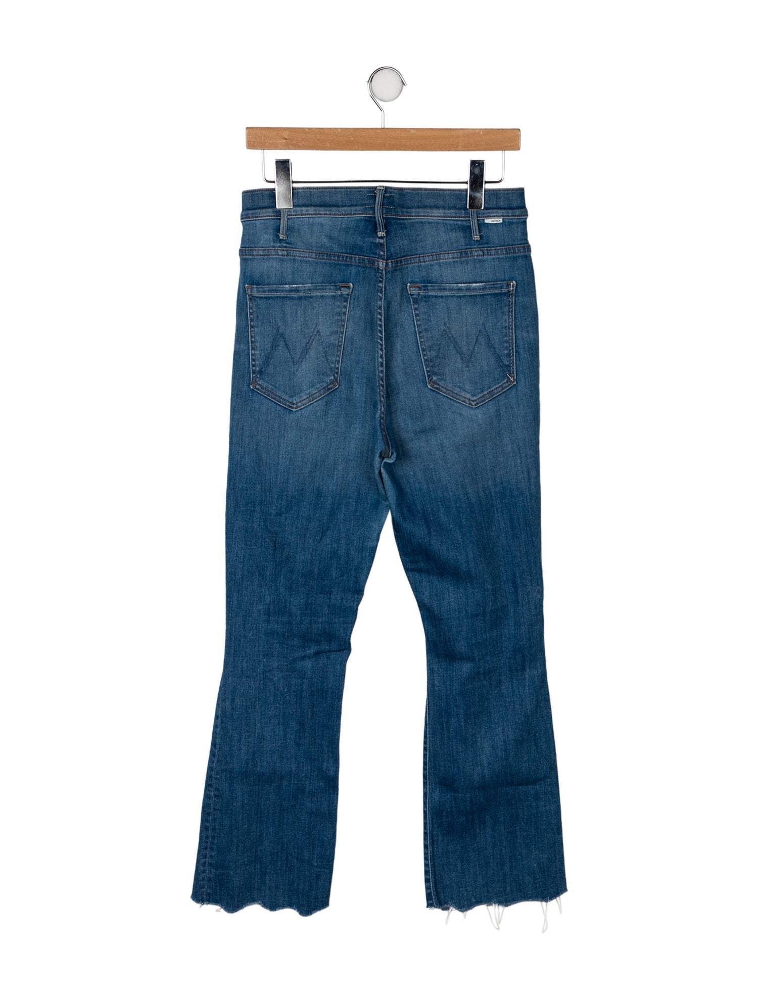 Mother High-Rise Straight Leg Jeans