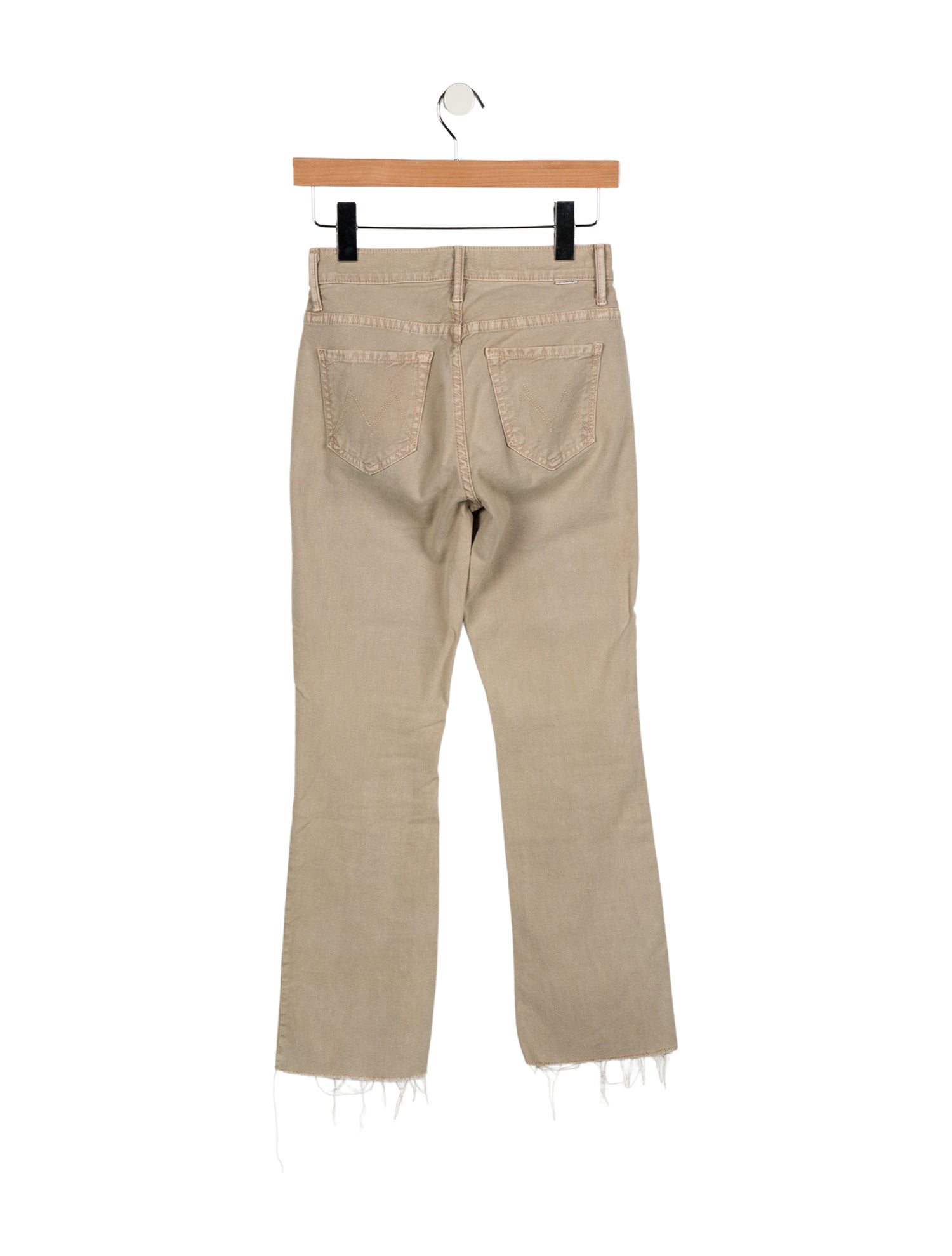 Mother Mid-Rise Straight Leg Jeans