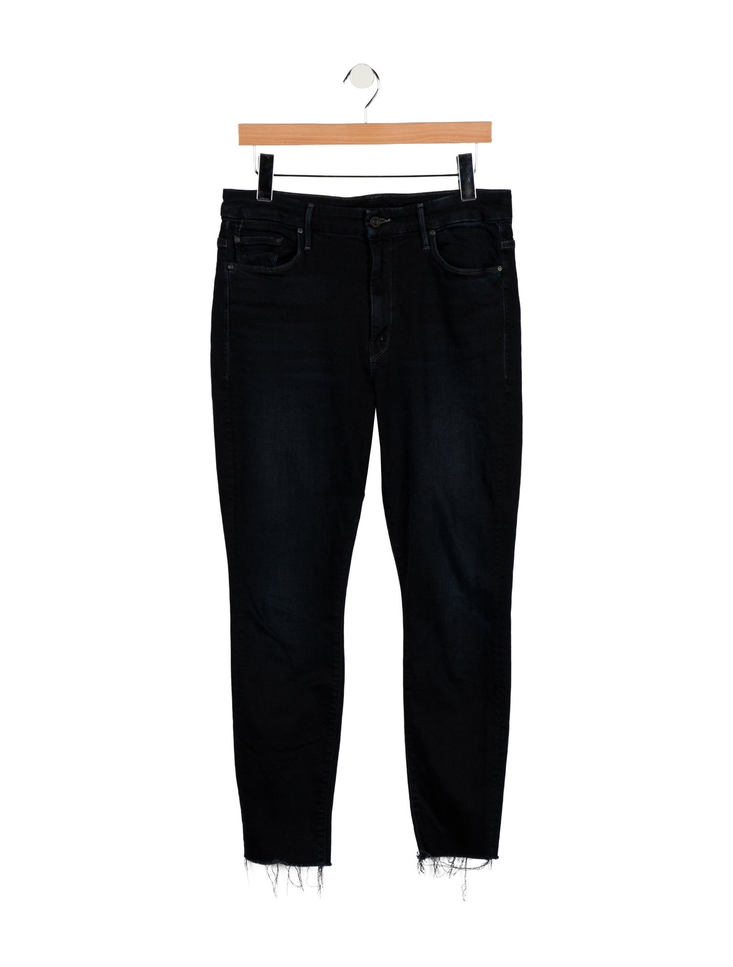 Mother Mid-Rise Skinny Leg Jeans