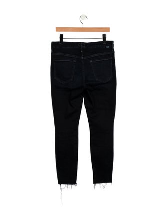 Mother Mid-Rise Skinny Leg Jeans