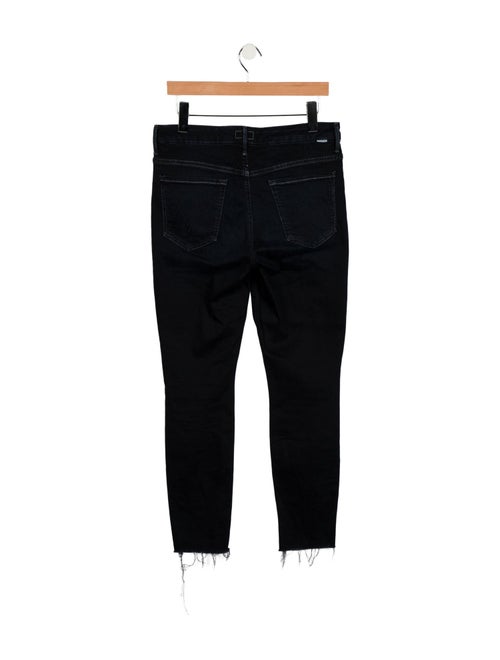 Mother Mid-Rise Skinny Leg Jeans