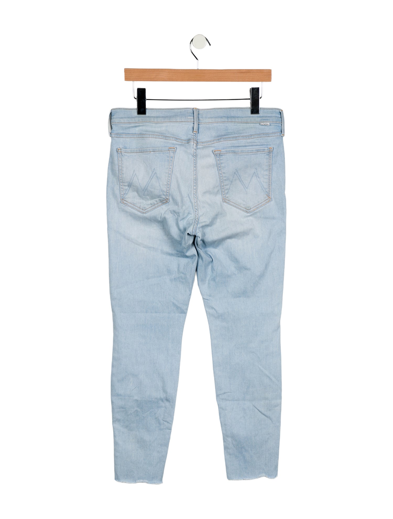 Mother Mid-Rise Skinny Leg Jeans