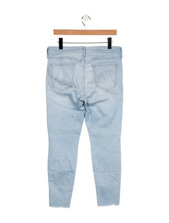 Mother Mid-Rise Skinny Leg Jeans