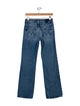 Mother Mid-Rise Wide Leg Jeans