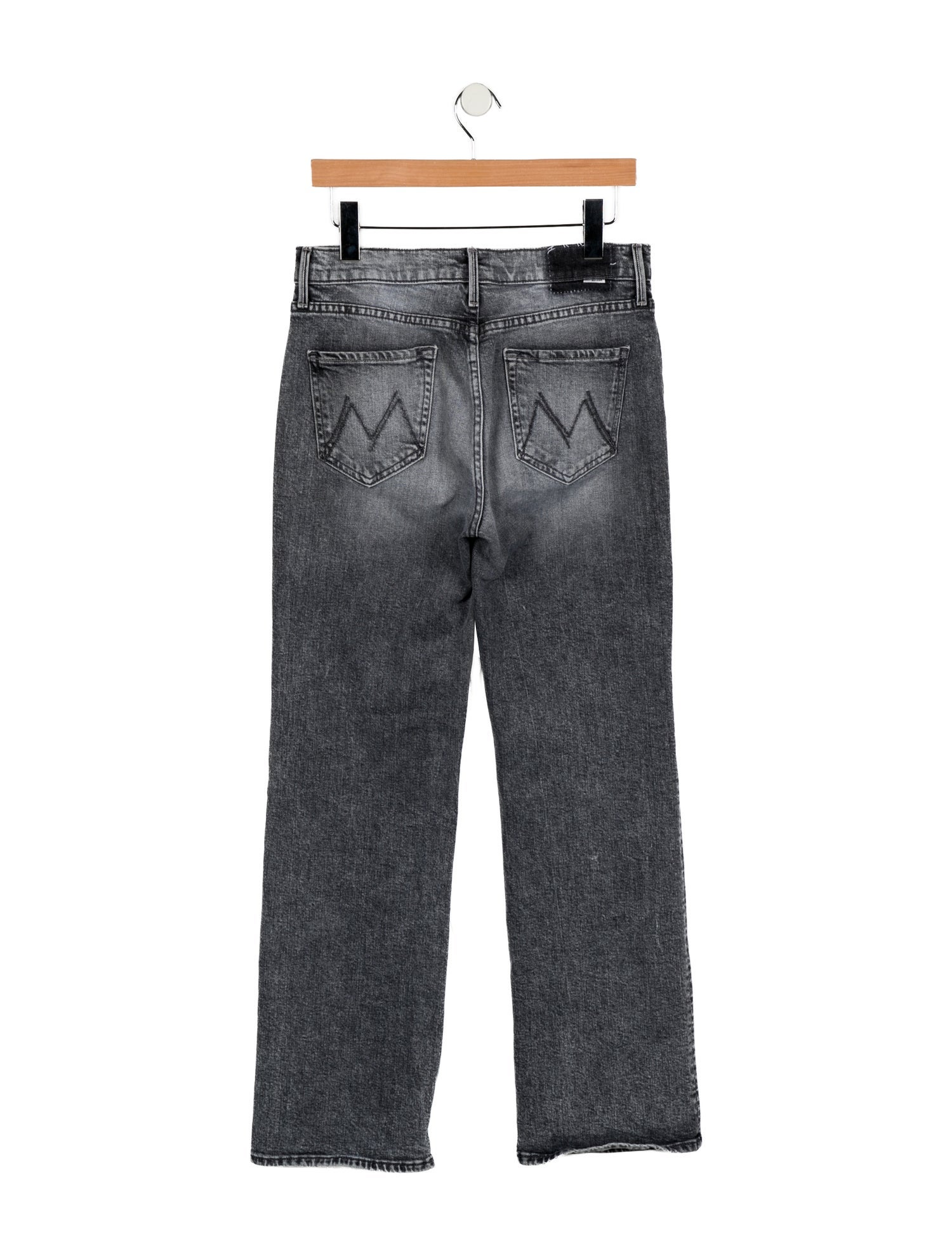 Mother Mid-Rise Wide Leg Jeans