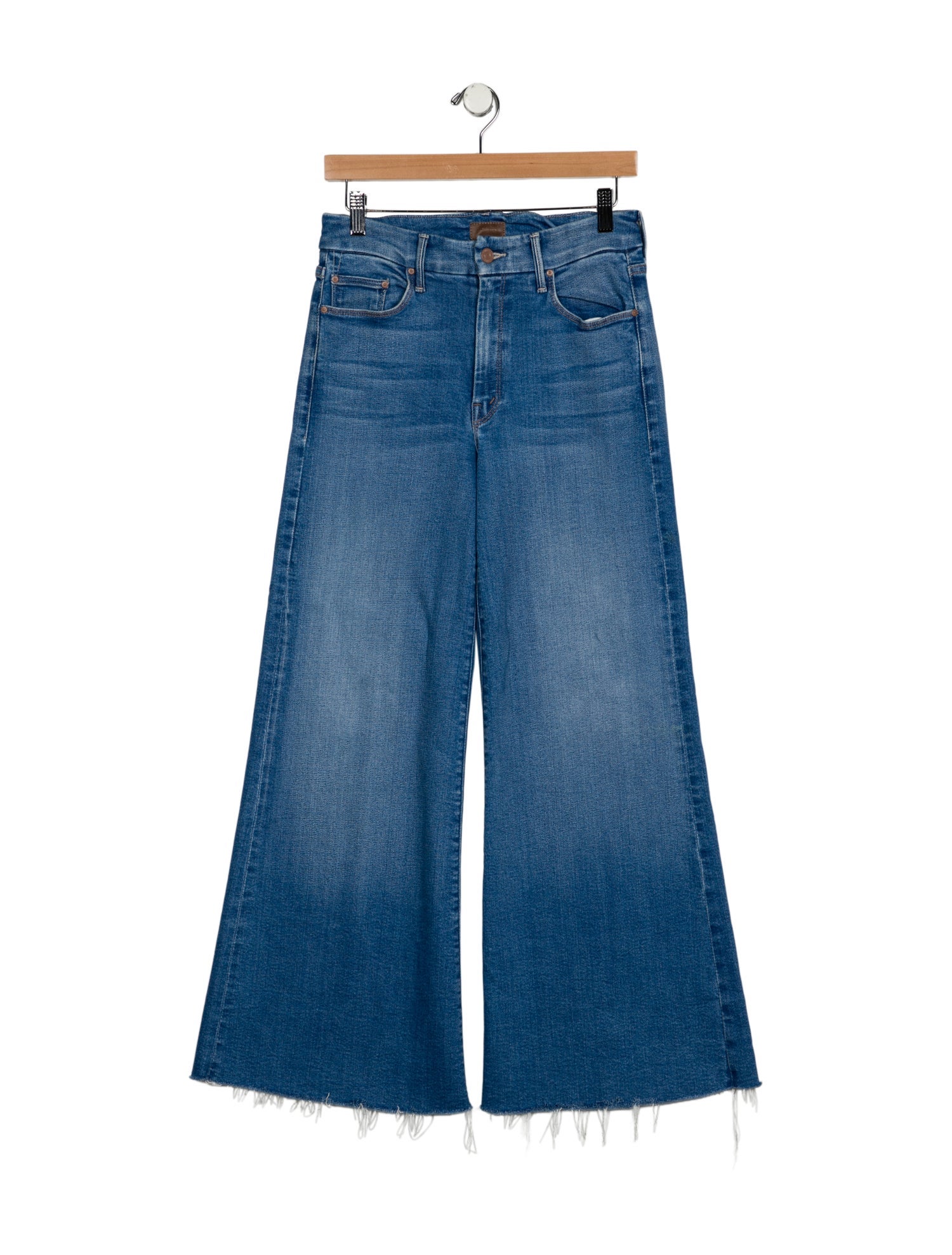Mother High-Rise Wide Leg Jeans